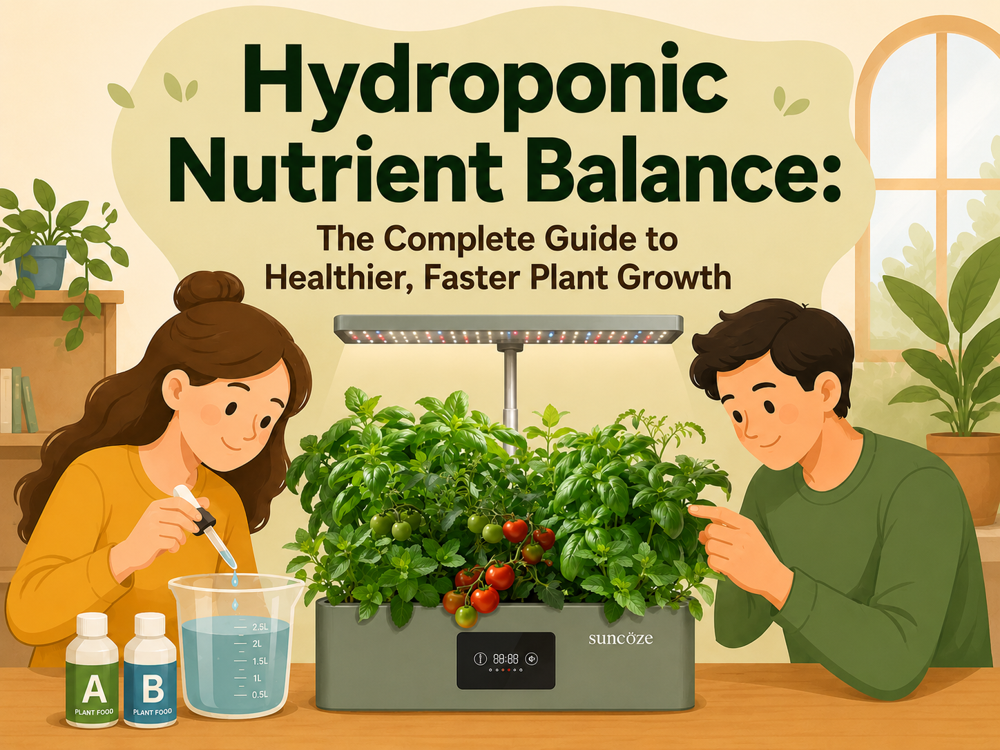 Hydroponic Nutrient Balance: The Complete Guide to Healthier, Faster Plant Growth