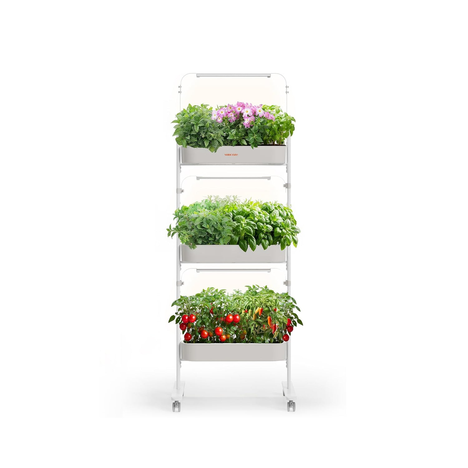 3-Tier Hydroponics Growing System Kit (36 Pods) | IG1005-3WH
